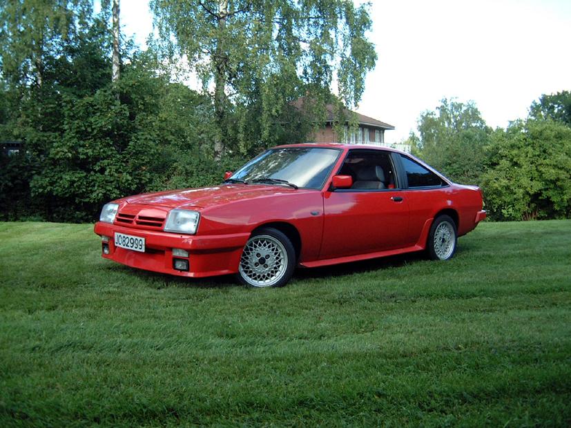 Car Opel Manta 20 GSI