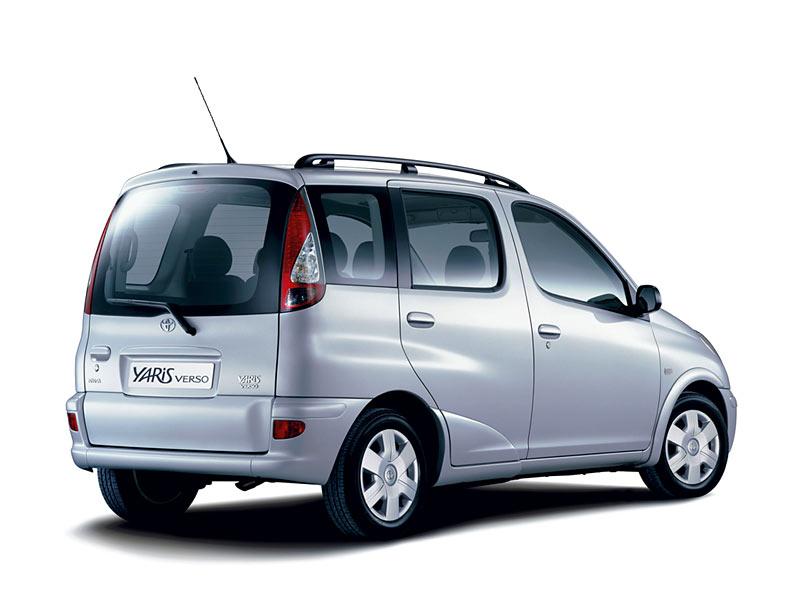 Photos: Car: Toyota Yaris Verso 1.3 C (pictures, images)