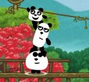 Play game free and online: 3 pandas in japan
