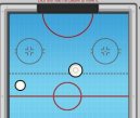 Play free game online: Air Hockey V2
