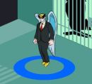 Play free game online: Jail Bird Man