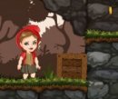 Play free game online: Red girl in woods