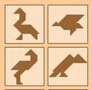 Play free game online: Tangram House