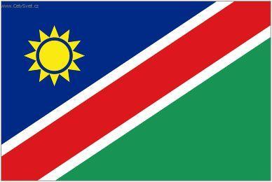 Photo: Namibie-st�tn� vlajka