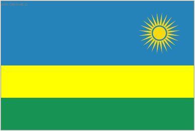 Photo: Rwanda-státní vlajka
