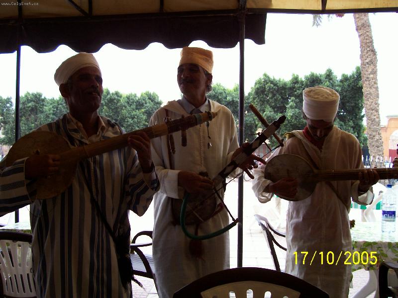 Photo: Maročtí hudebníci-Příjemná hudba k popíjení mátového čaje