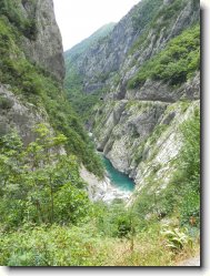 Kaňon řeky Morača