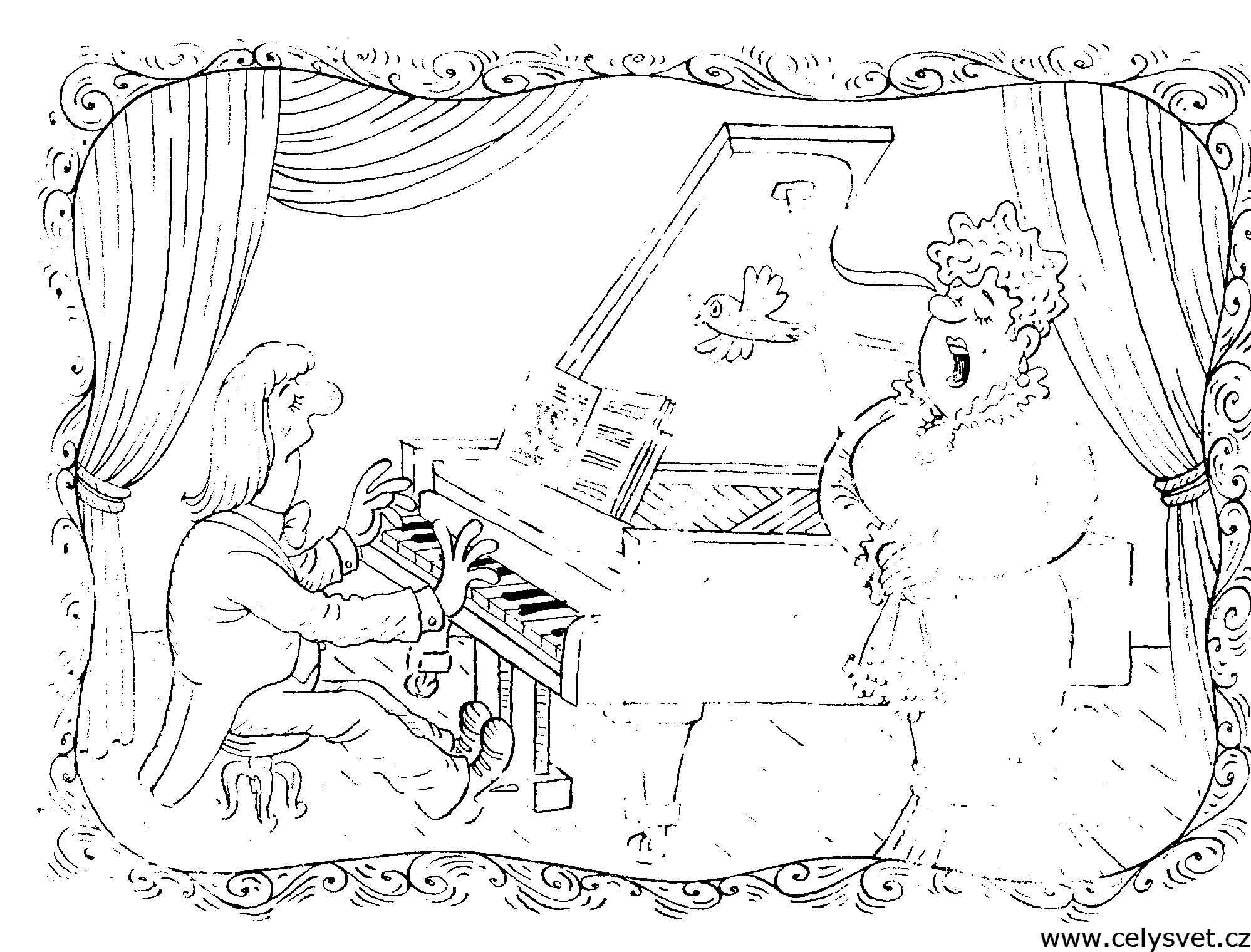 Free coloring page to print