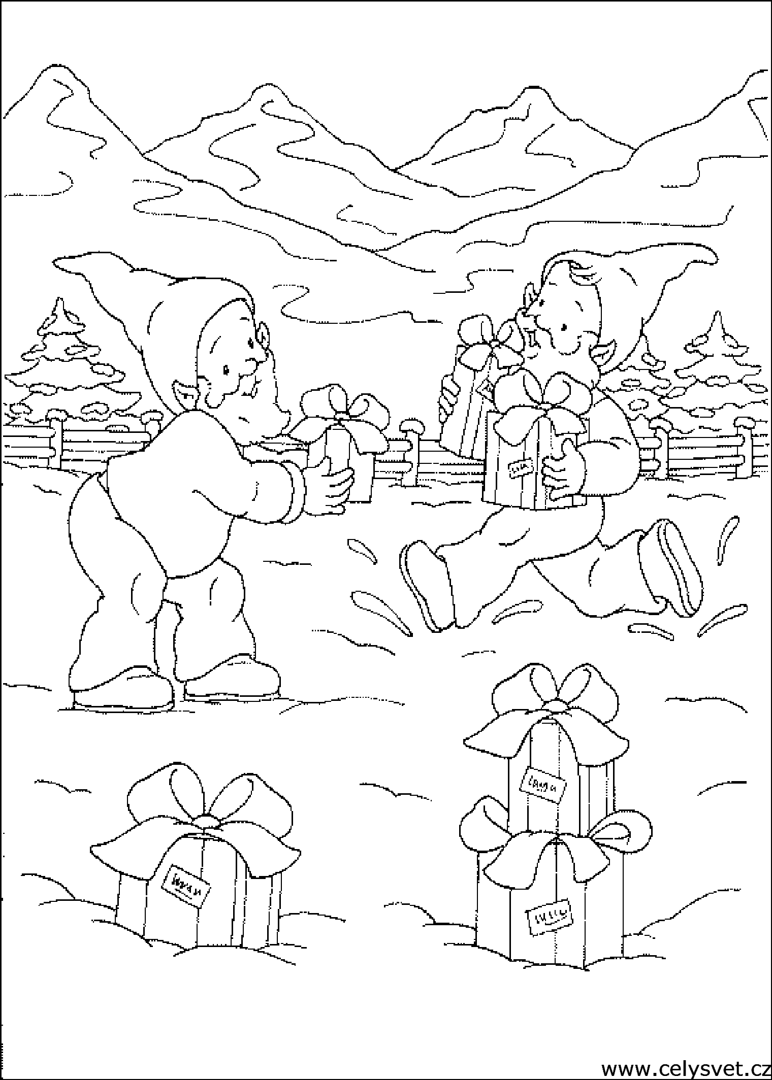 Free coloring page to print