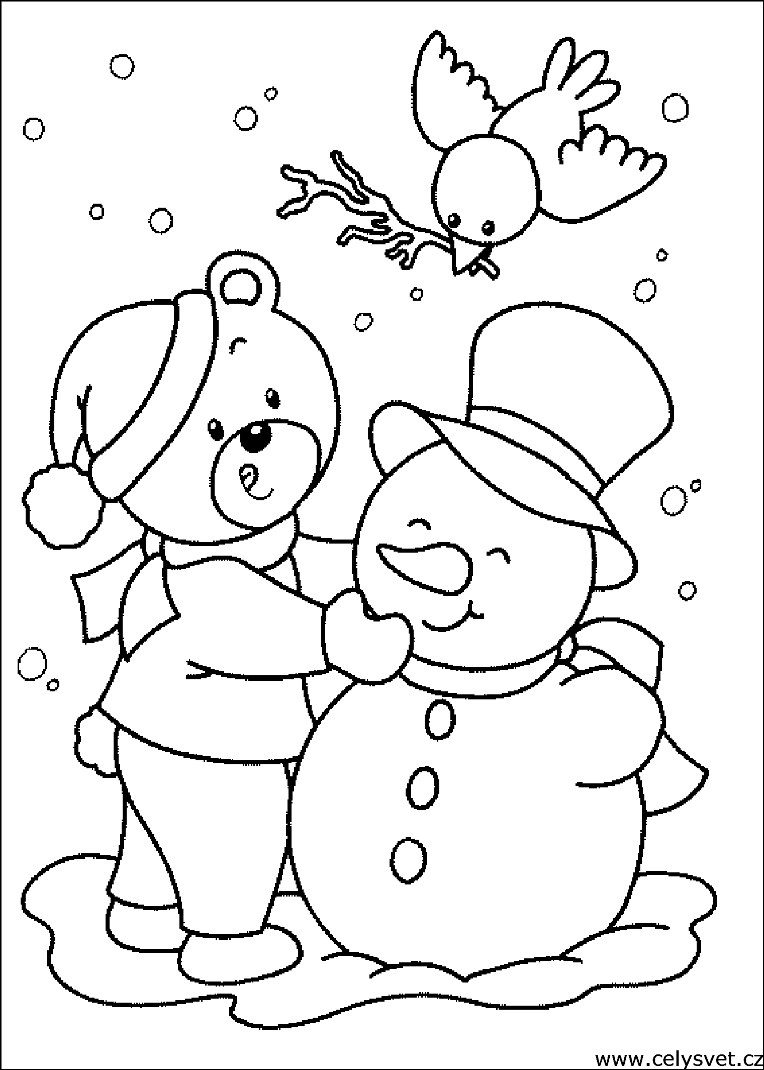 Free coloring page to print