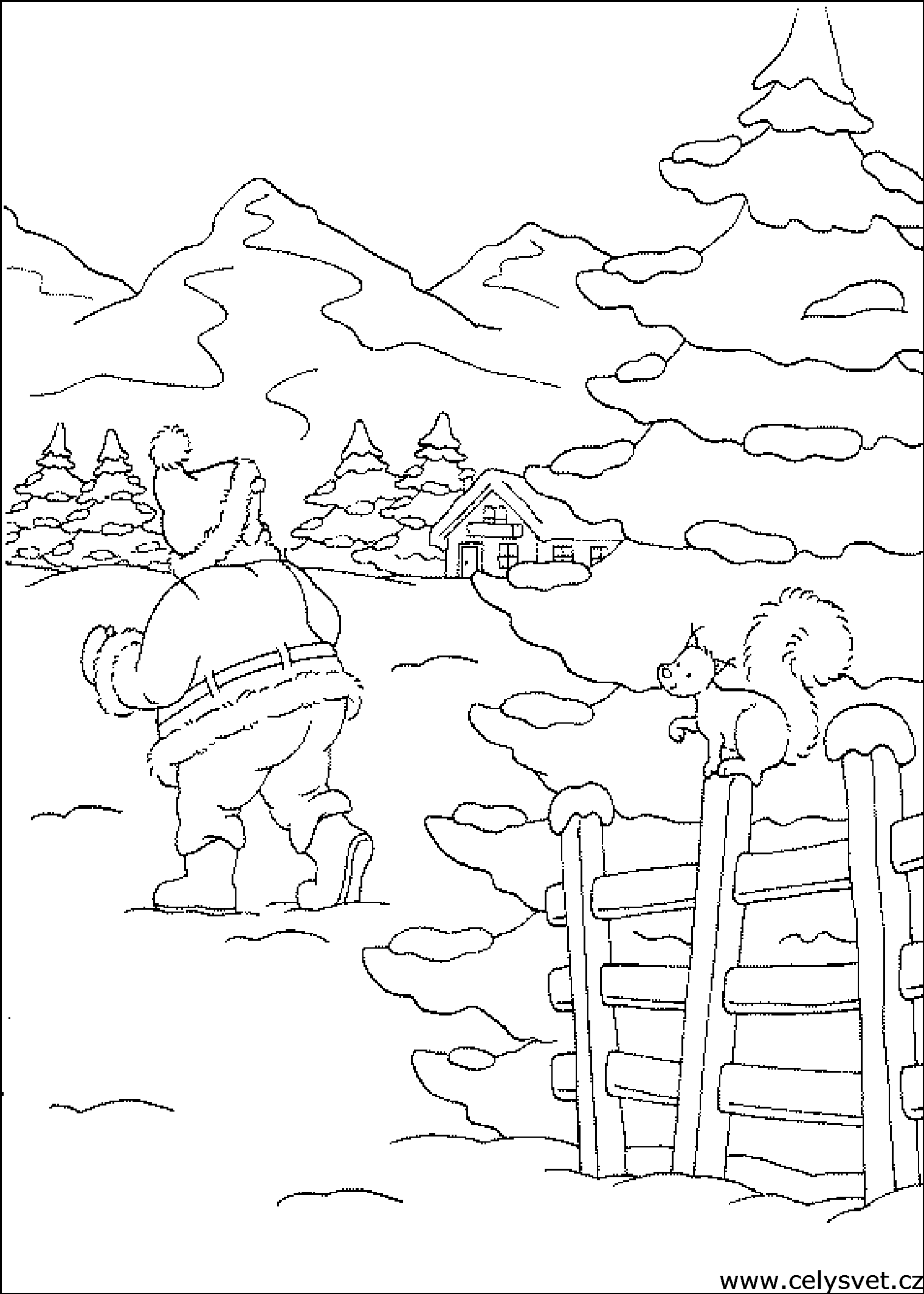 Free coloring page to print