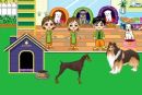 Play Dog shop decoration (free online flash game) / For girls: games on-line